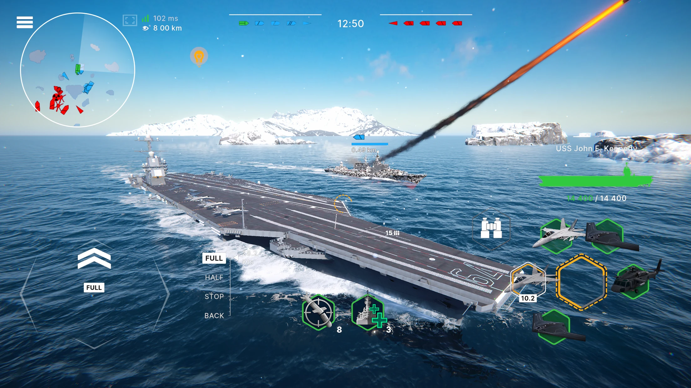Warships Mobile 2: Naval War screenshot