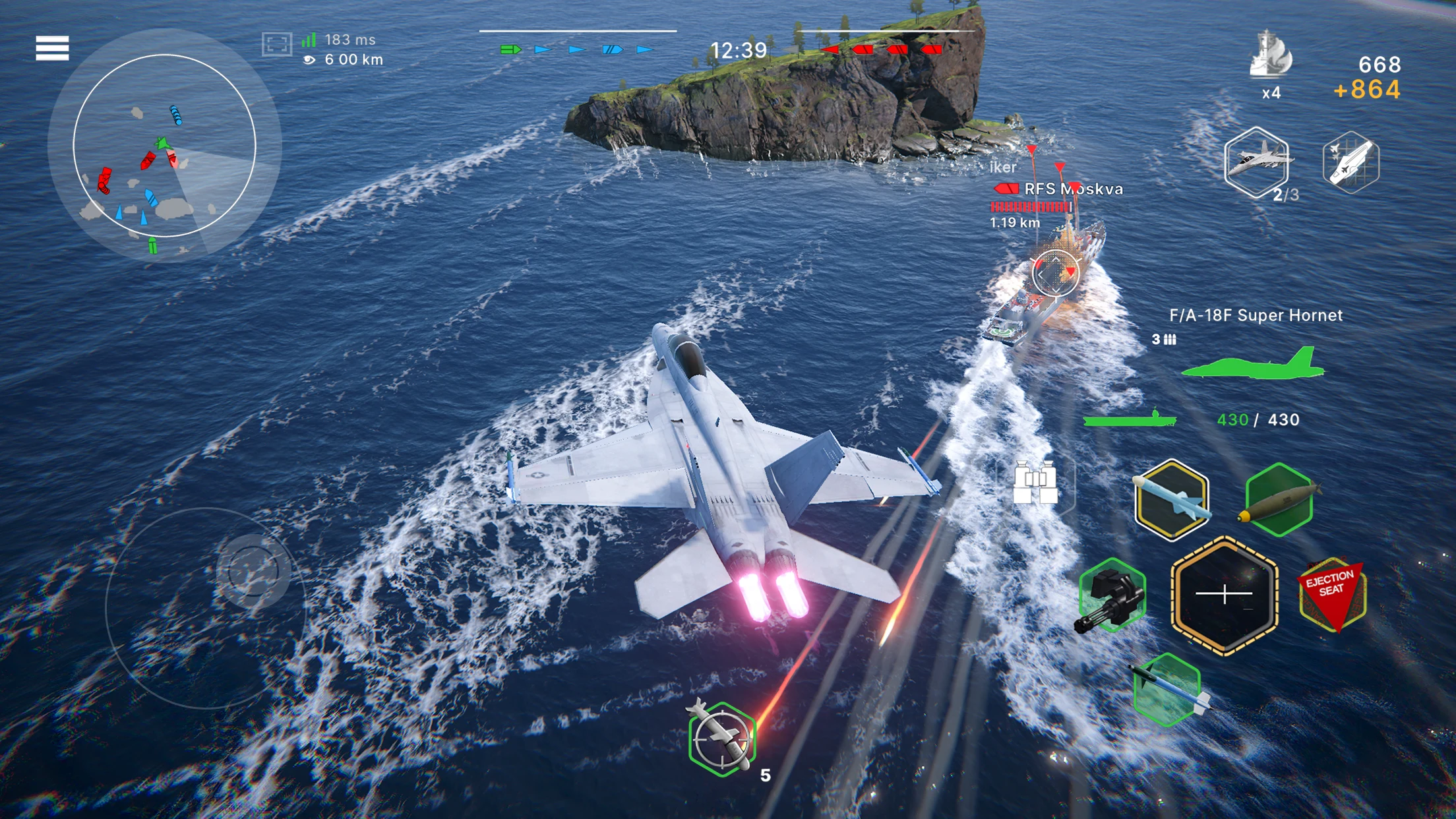 Warships Mobile 2: Naval War screenshot